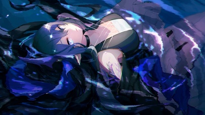 水中女孩