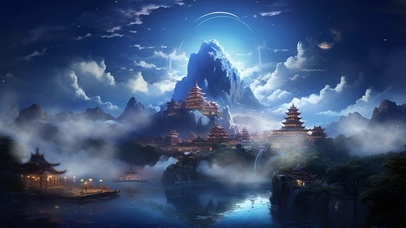 古风场景 唯美ai