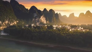 漓江的黄昏
