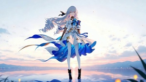 动漫女孩壁纸循环动画