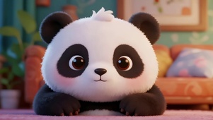 呆萌熊猫宝宝