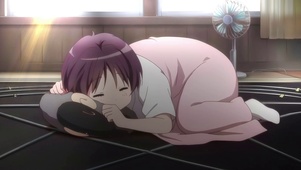 睡觉的女孩