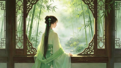 古风清新美女壁纸