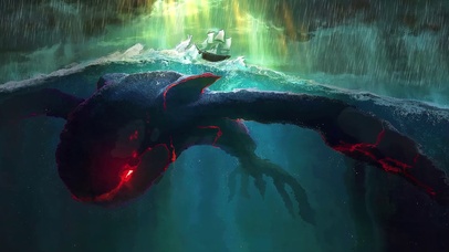 恐怖深海海洋生物壁纸图片 动态桌面壁纸图片 动态壁纸下载 元气壁纸