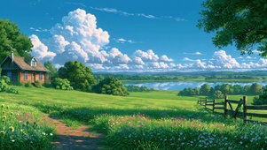 夏日美景4K