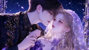 星空下浪漫情侣
