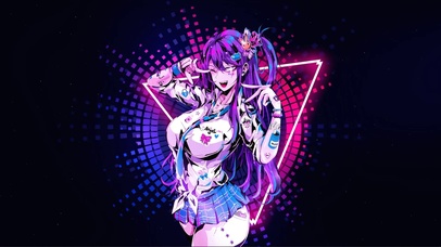 星野爱赛博朋克风