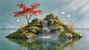 禅意水境