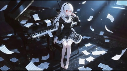 教师的银发美少女