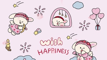 可爱爱心射箭小熊