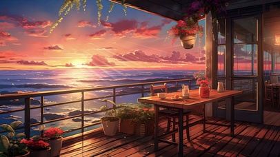唯美海景