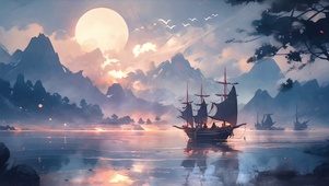 霜晨月