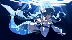 深海美人鱼少女：沃雅妮莎