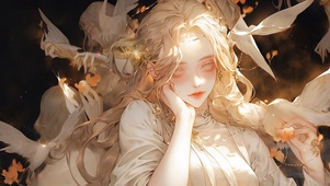 雕塑少女