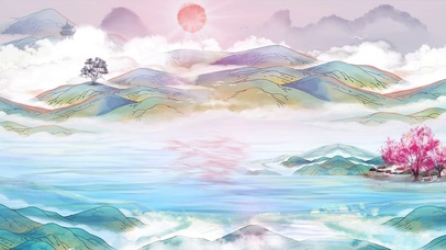 中国风水墨唯美