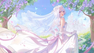 婚纱少女