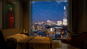 雪天伦敦公寓