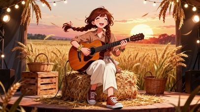 麦田少女