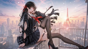 天台酷飒JK少女千咲