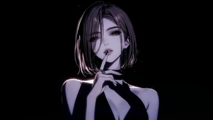 短发女朋友