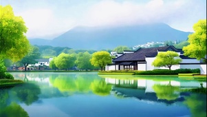 烟雨江南