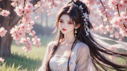 桃花女孩