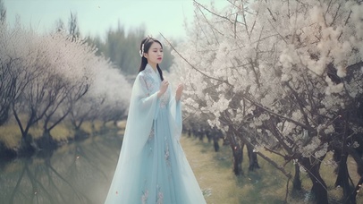 唯美旗袍美女