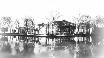 中国风水墨风景