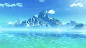蓝天白云大海