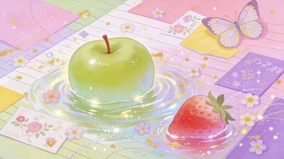 花笺铺水青苹果草莓