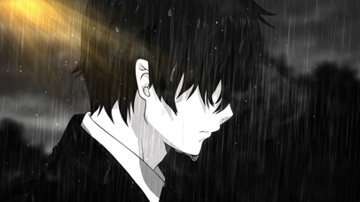雨中