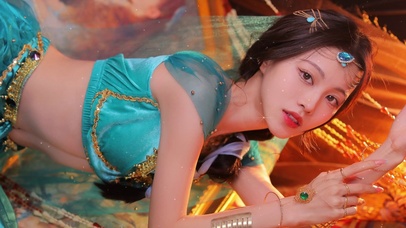 异域风情小姐姐