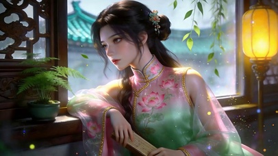 古风美少女