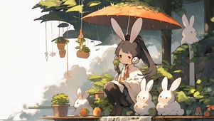 兔兔女孩