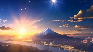 夜景带鱼屏