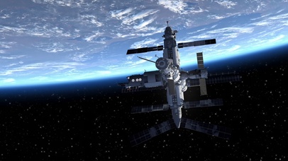 4K 高清 太空飞行空间站