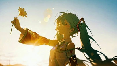 落日余晖-初音未来