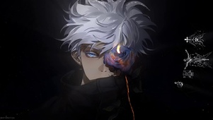 One eyed Gojo