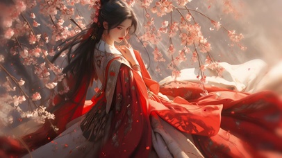 红衣古风