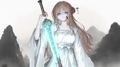 长崎素世 古风佩剑