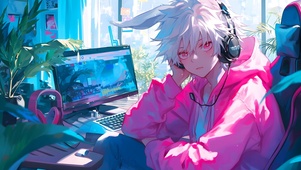 电竞可爱少年