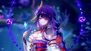 雷电将军无刀-画师：sheya