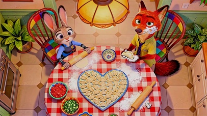 冬至包饺子的动物城CP