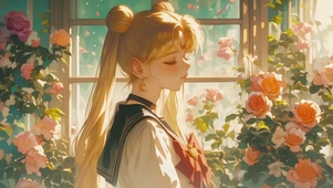 美少女插画