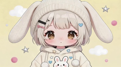 可爱小女孩