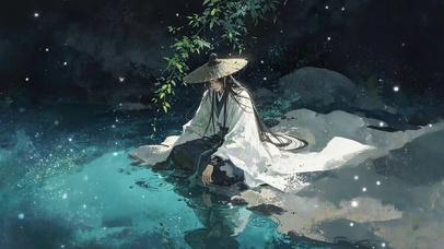 水潭边侠客