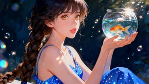 长发女孩
