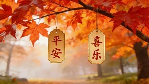 枫叶平安喜乐