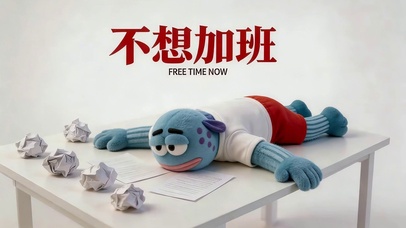 不想上班