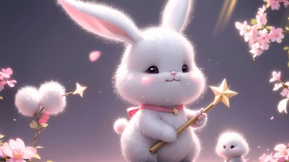 幸运魔法兔